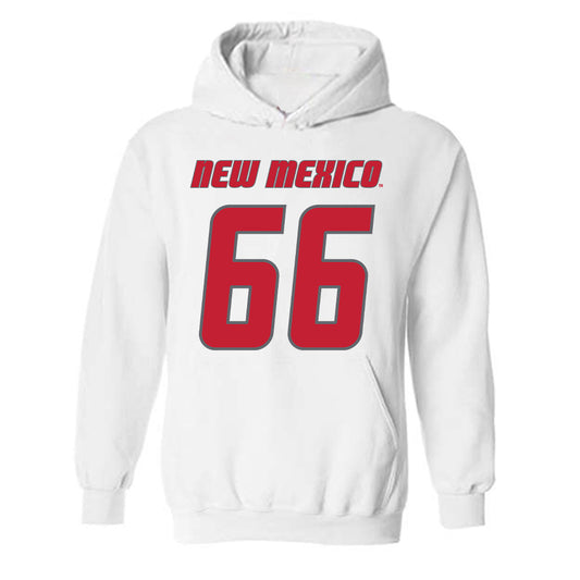 New Mexico - NCAA Football : Markus Fetcho - Classic Shersey Hooded Sweatshirt-0