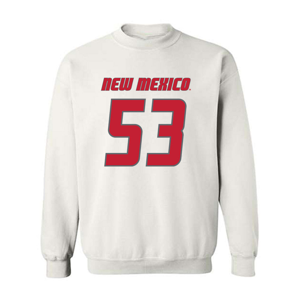 New Mexico - NCAA Football : Caden Beck - Classic Shersey Crewneck Sweatshirt-0