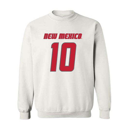 New Mexico - NCAA Football : Darren Agu - Classic Shersey Crewneck Sweatshirt-0