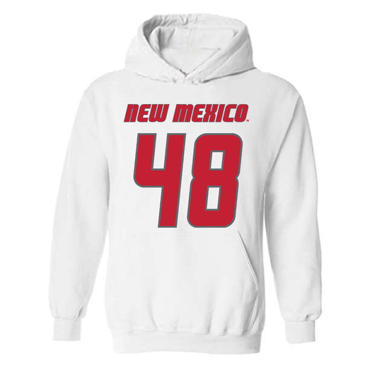 New Mexico - NCAA Baseball : Jacob Gergen - Classic Shersey Hooded Sweatshirt-0