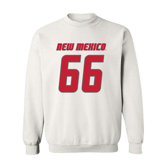 New Mexico - NCAA Football : Markus Fetcho - Classic Shersey Crewneck Sweatshirt-0