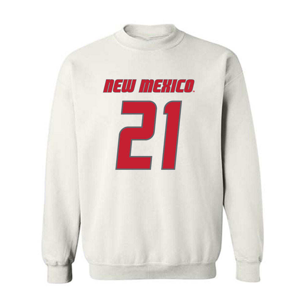 New Mexico - NCAA Football : Jacob Maldonado - Classic Shersey Crewneck Sweatshirt-0