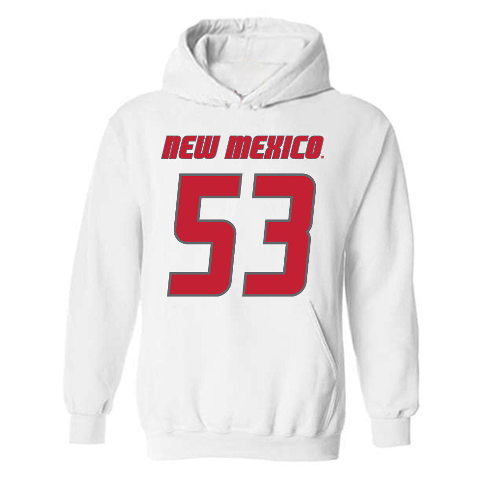 New Mexico - NCAA Football : Caden Beck - Classic Shersey Hooded Sweatshirt-0