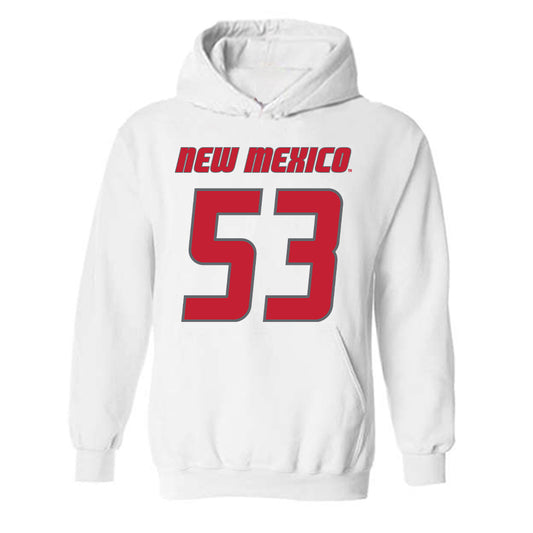New Mexico - NCAA Football : Caden Beck - Classic Shersey Hooded Sweatshirt-0