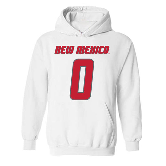 New Mexico - NCAA Football : Miles Williams - Classic Shersey Hooded Sweatshirt-0