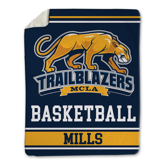 MCLA - NCAA Men's Basketball : Jayden Mills - Blanket-0