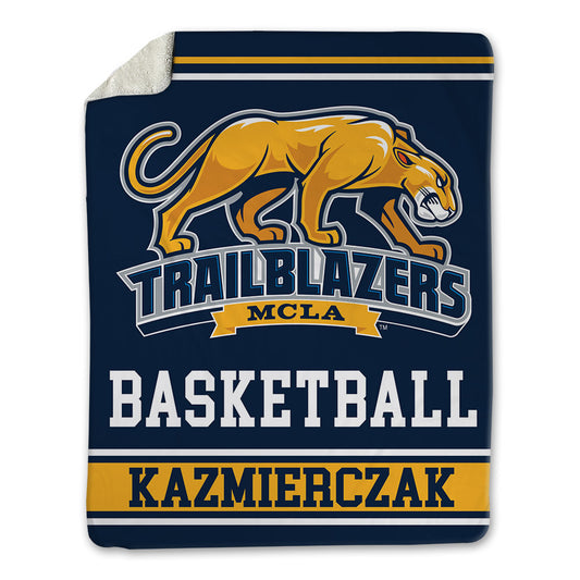 MCLA - NCAA Men's Basketball : Nicholas Kazmierczak - Blanket-0