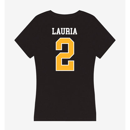 MCLA - NCAA Men's Soccer : William Lauria - Women's V-Neck T-Shirt-1