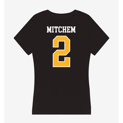 MCLA - NCAA Softball : Hannah Mitchem - Women's V-Neck T-Shirt-1