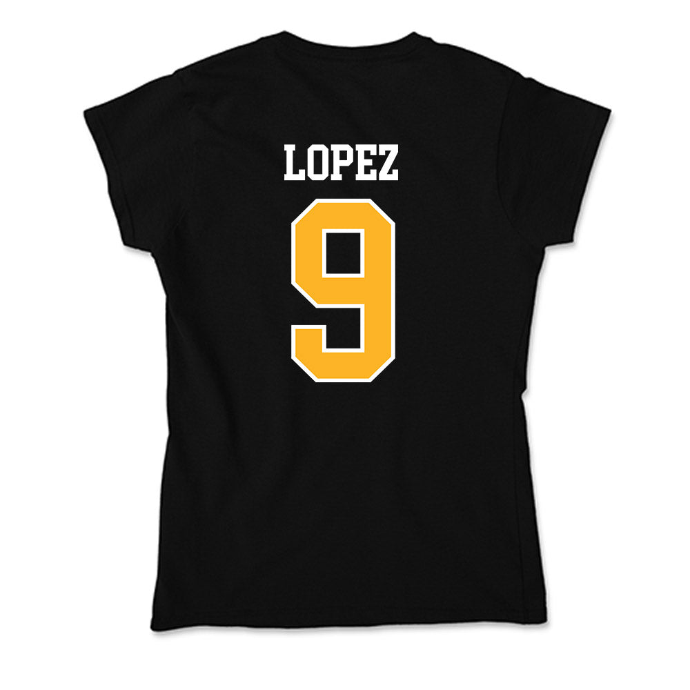 MCLA - NCAA Softball : Nevaeh Lopez - Soft Style Women’s T-Shirt-1