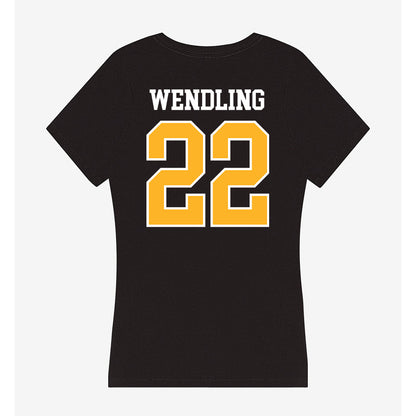 MCLA - NCAA Baseball : Chase Wendling - Women's V-Neck T-Shirt-1