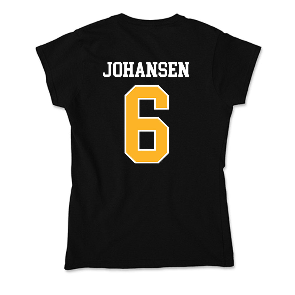 MCLA - NCAA Softball : Juliana Johansen - Soft Style Women’s T-Shirt-1