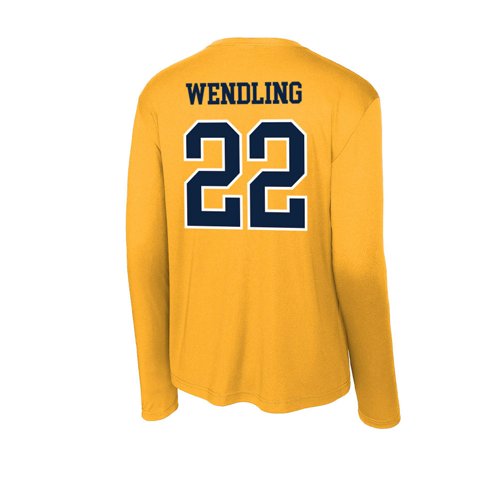 MCLA - NCAA Baseball : Chase Wendling - Activewear Long Sleeve T-Shirt-1