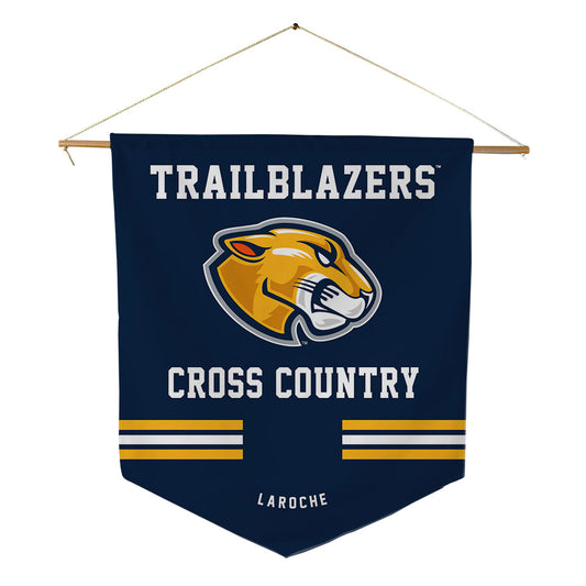MCLA - NCAA Women's Cross Country : Natalie LaRoche - Pennant - 18" x 21"-0