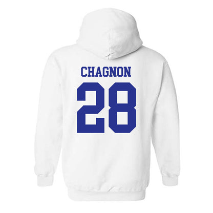 Westfield State - NCAA Men's Soccer : Jack Chagnon - Classic Shersey Hooded Sweatshirt-1