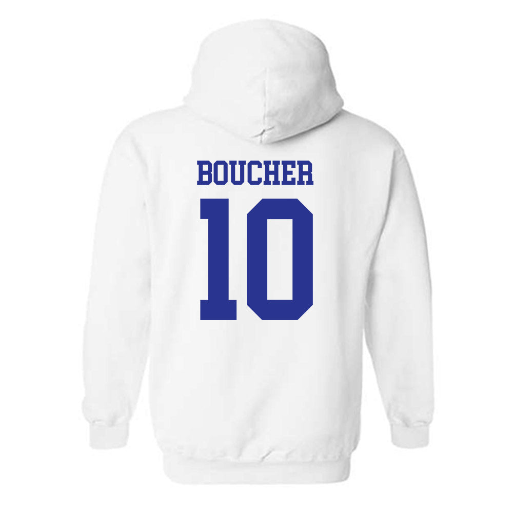 Westfield State - NCAA Football : Nick Boucher - Classic Shersey Hooded Sweatshirt-1