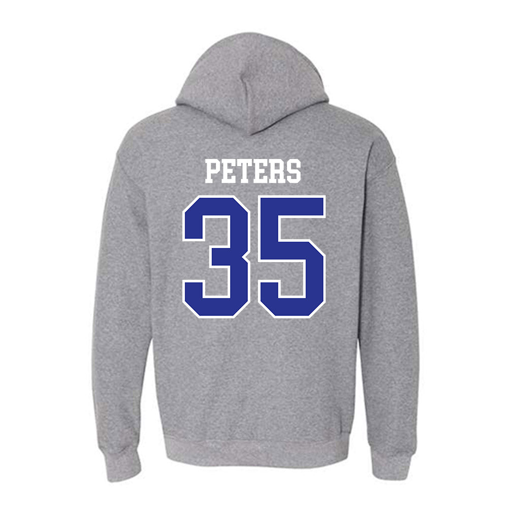 Westfield State - NCAA Baseball : Ryan Peters - Classic Shersey Hooded Sweatshirt-1