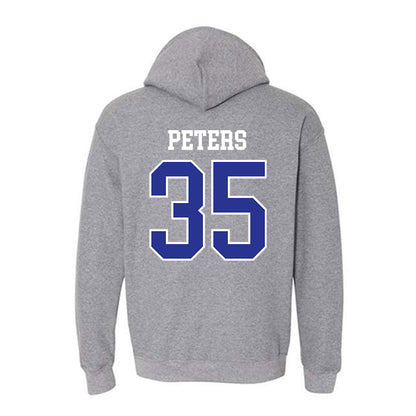 Westfield State - NCAA Baseball : Ryan Peters - Classic Shersey Hooded Sweatshirt-1