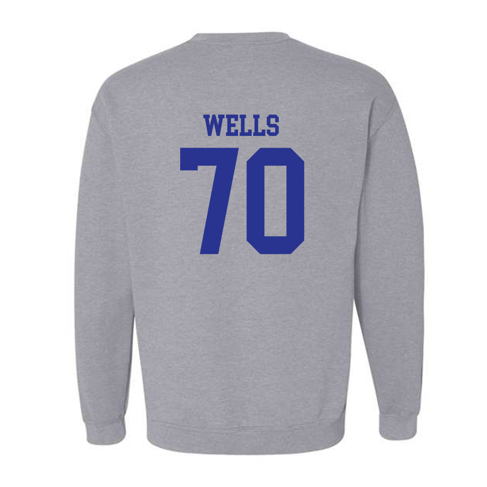 Westfield State - NCAA Football : Chandise Wells - Classic Shersey Crewneck Sweatshirt-1