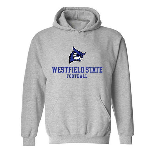 Westfield State - NCAA Football : Chandise Wells - Classic Shersey Hooded Sweatshirt-0