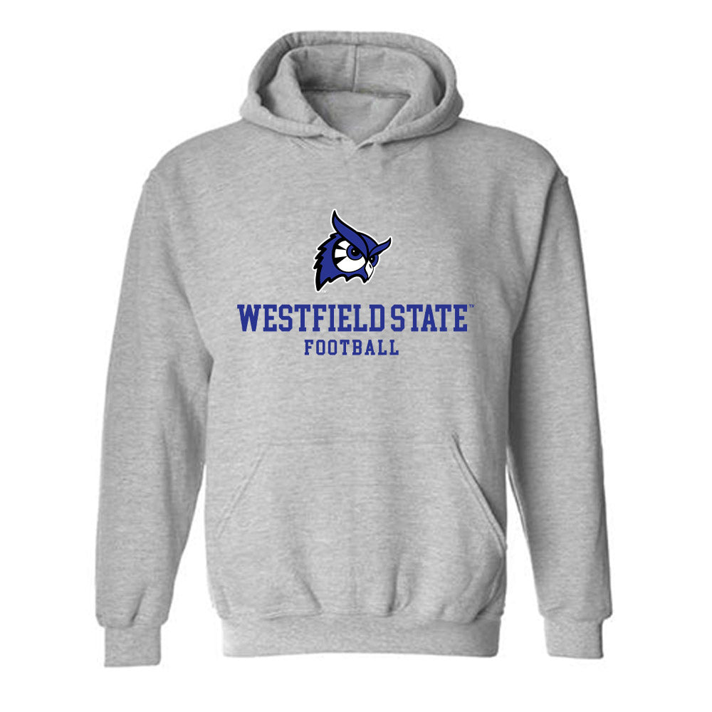 Westfield State - NCAA Football : Nick Gauger - Classic Shersey Hooded Sweatshirt-0