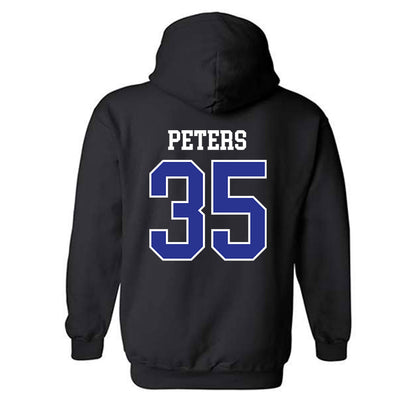 Westfield State - NCAA Baseball : Ryan Peters - Classic Shersey Hooded Sweatshirt-1