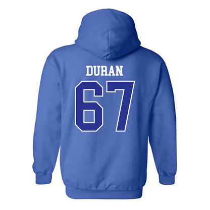 Westfield State - NCAA Football : Mauricio Duran - Classic Shersey Hooded Sweatshirt-1