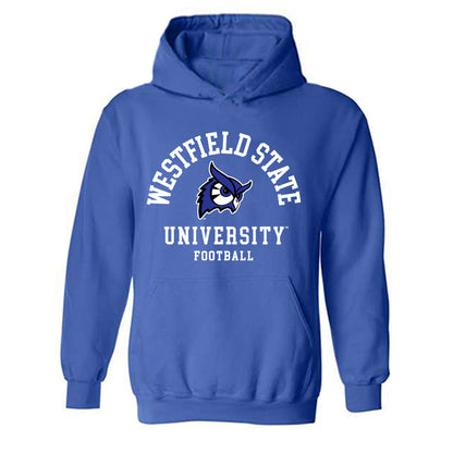 Westfield State - NCAA Football : Dorian Keirsey - Classic Shersey Hooded Sweatshirt-0