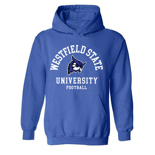 Westfield State - NCAA Football : Eric Lovell - Classic Shersey Hooded Sweatshirt-0