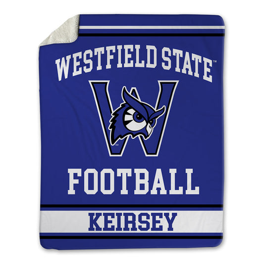 Westfield State - NCAA Football : Dorian Keirsey - Blanket-0