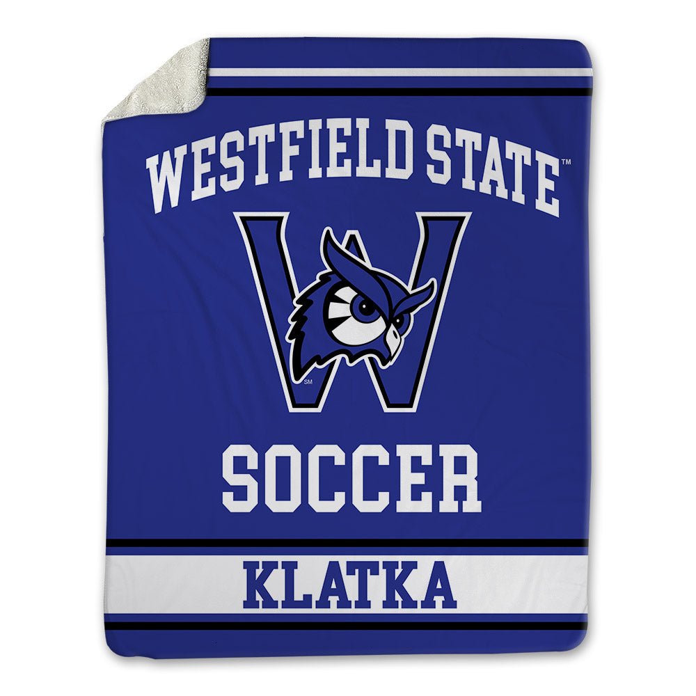 Westfield State - NCAA Men's Soccer : Owen Klatka - Blanket-0