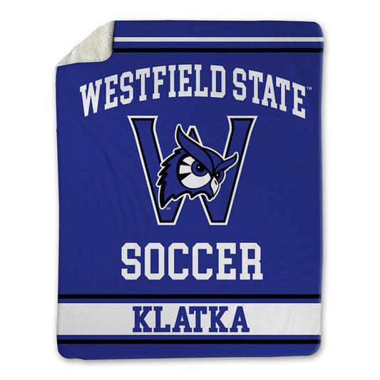 Westfield State - NCAA Men's Soccer : Owen Klatka - Blanket-0