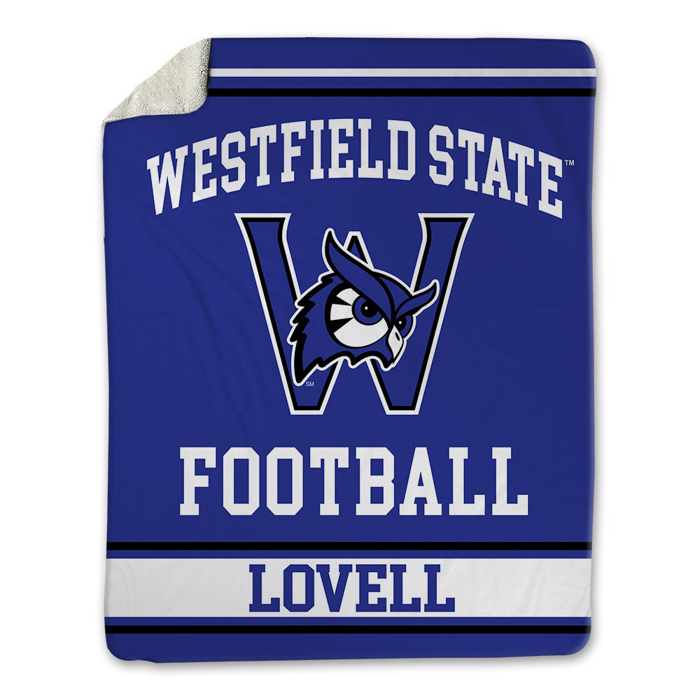 Westfield State - NCAA Football : Eric Lovell - Blanket-0