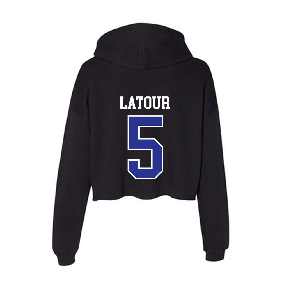 Westfield State - NCAA Softball : Kassidy LaTour - Women's Crop Fleece Hoodie-1