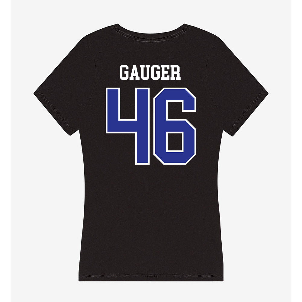 Westfield State - NCAA Football : Nick Gauger - Women's V-Neck T-Shirt-1