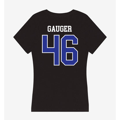 Westfield State - NCAA Football : Nick Gauger - Women's V-Neck T-Shirt-1