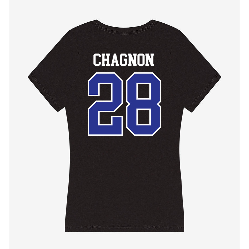 Westfield State - NCAA Men's Soccer : Jack Chagnon - Women's V-Neck T-Shirt-1