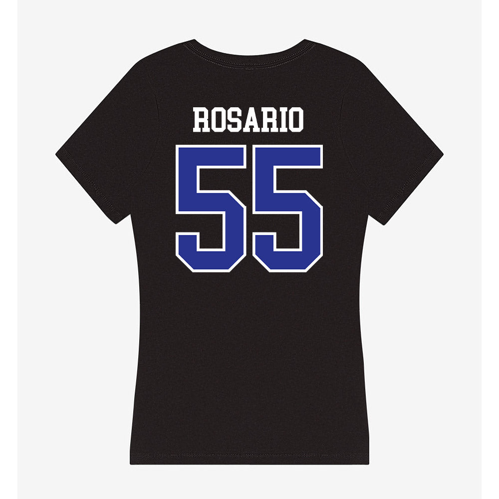 Westfield State - NCAA Football : Dylan Rosario - Women's V-Neck T-Shirt-1