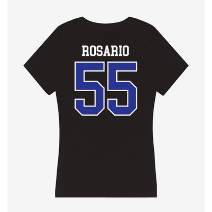 Westfield State - NCAA Football : Dylan Rosario - Women's V-Neck T-Shirt-1