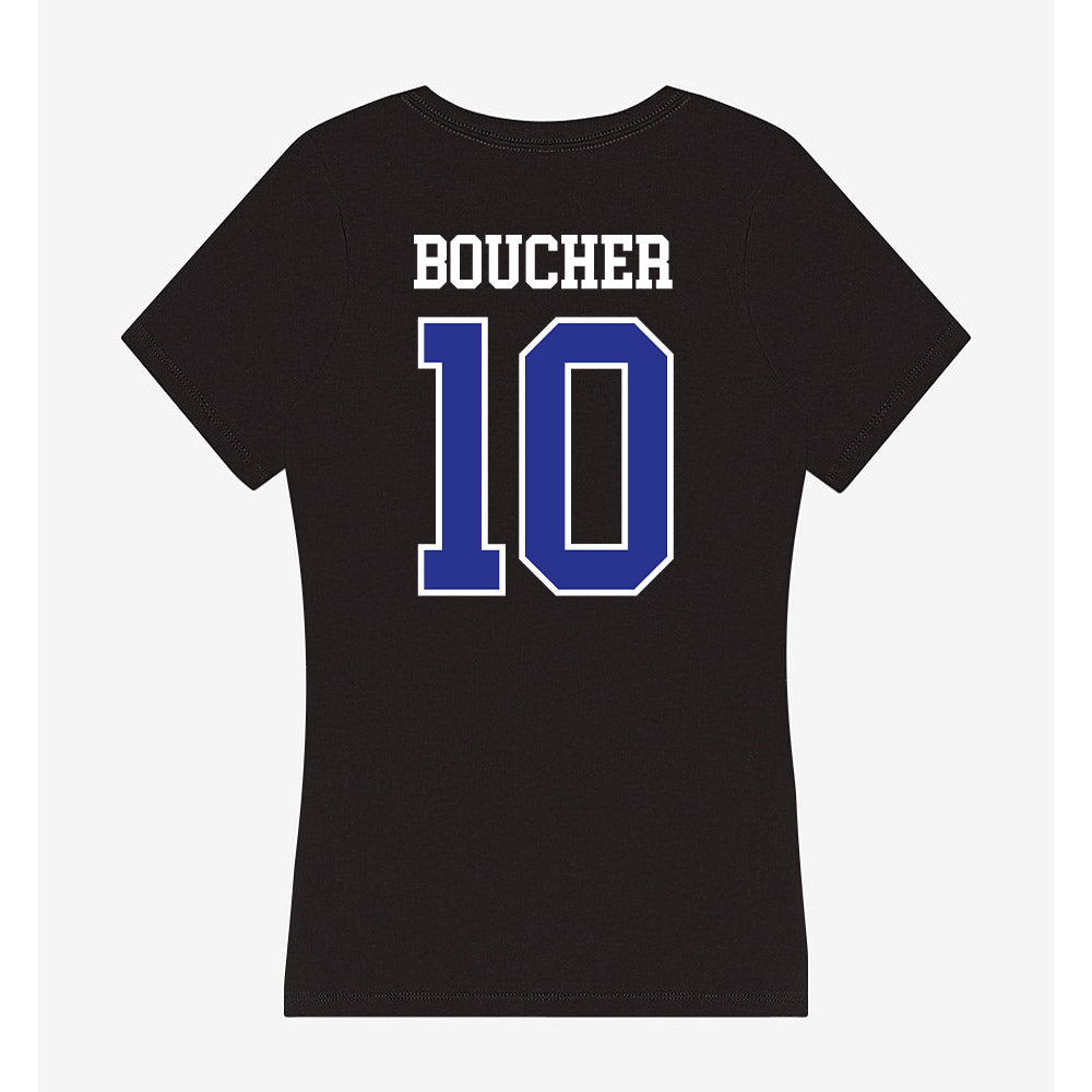 Westfield State - NCAA Football : Nick Boucher - Women's V-Neck T-Shirt-1