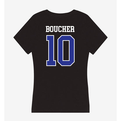 Westfield State - NCAA Football : Nick Boucher - Women's V-Neck T-Shirt-1