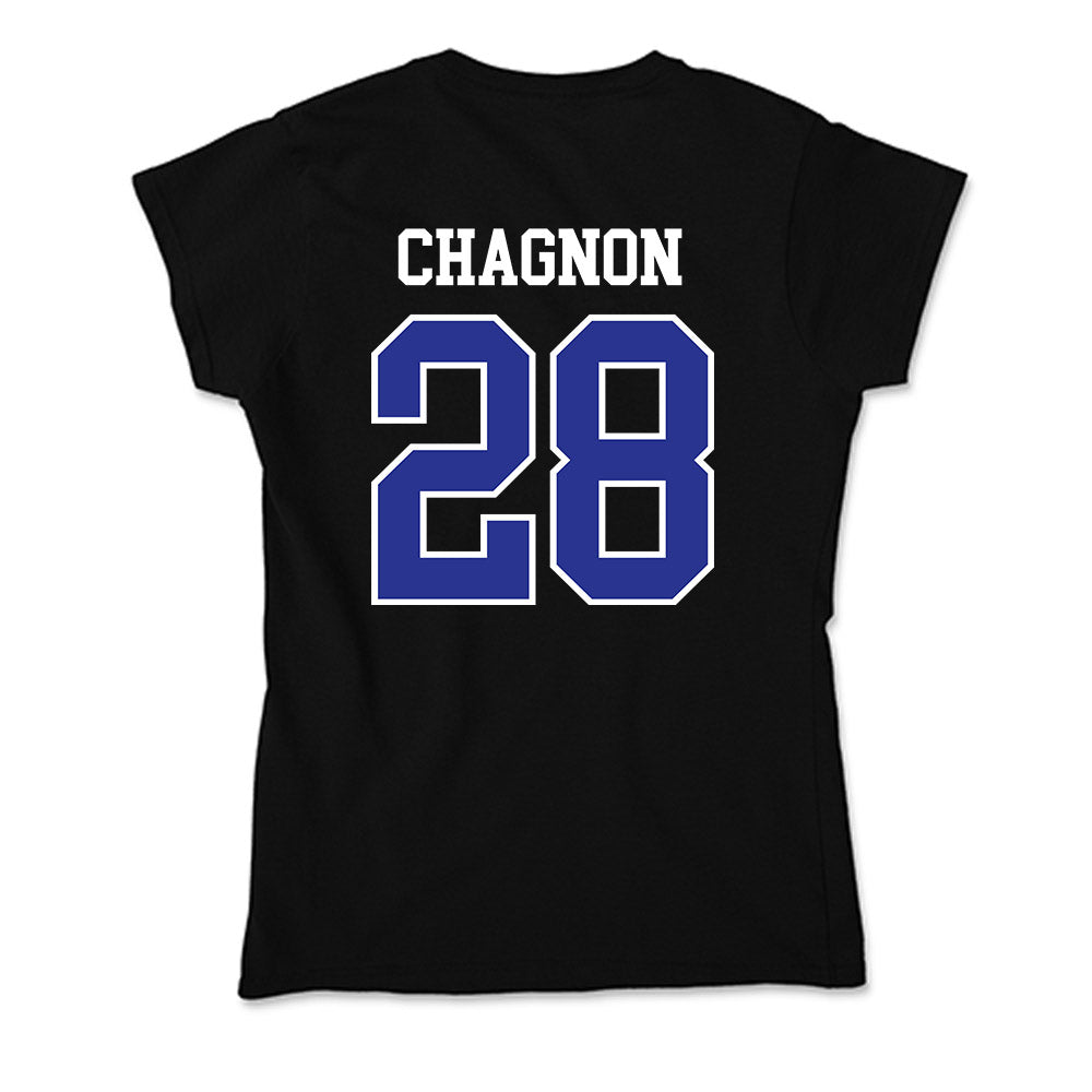 Westfield State - NCAA Men's Soccer : Jack Chagnon - Soft Style Women’s T-Shirt-1