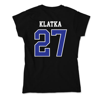 Westfield State - NCAA Men's Soccer : Owen Klatka - Soft Style Women’s T-Shirt-1