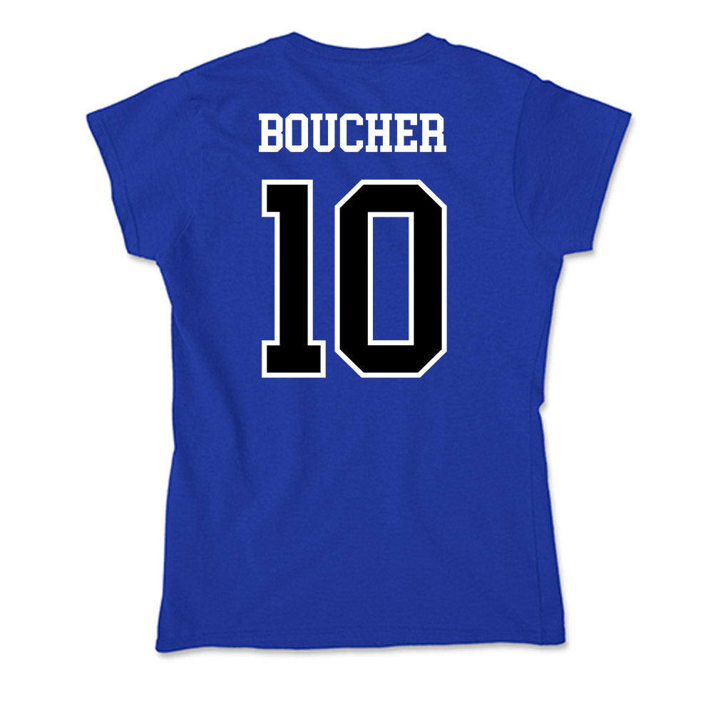 Westfield State - NCAA Football : Nick Boucher - Soft Style Women’s T-Shirt-1