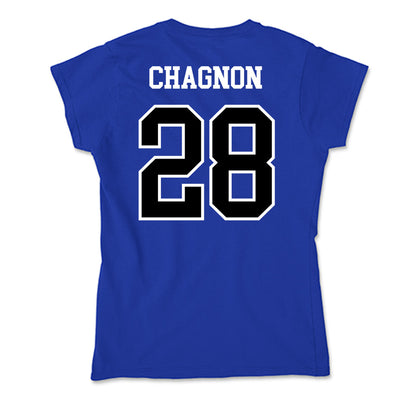 Westfield State - NCAA Men's Soccer : Jack Chagnon - Soft Style Women’s T-Shirt-1