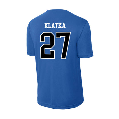 Westfield State - NCAA Men's Soccer : Owen Klatka - Activewear T-Shirt-1