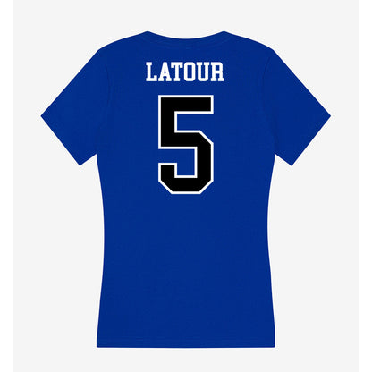 Westfield State - NCAA Softball : Kassidy LaTour - Women's V-Neck T-Shirt-1