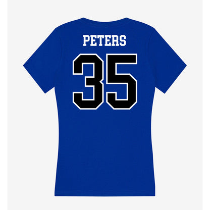Westfield State - NCAA Baseball : Ryan Peters - Women's V-Neck T-Shirt-1