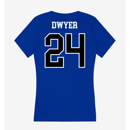 Westfield State - NCAA Softball : Lyla Dwyer - Women's V-Neck T-Shirt-1