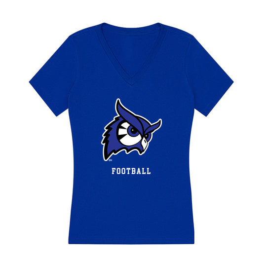 Westfield State - NCAA Football : Dylan Rosario - Women's V-Neck T-Shirt-0